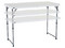 Mesa Plegable Lifetime 4428, Rectangular, Resistente a Manchas y Clima, Color Gris.