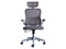 Silla MODAMOB Modelo Polar, Respaldo y Cabecera De Malla, Reposabrazos, Soporte Lumbar, Color Blanco.