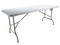 Mesa Plegable Modamob ZL-Z180-2-80 de 1.8m, 180cm x 76cm, Color Blanco.
