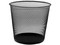 Cesto de Malla Nextep Redondo 20L. Color Negro.