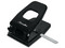 Perforadora ACCO Brands P2089, 2 Orificios, Distancia de 7 y 8cm. Color Negro.