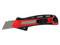 Cutter Azor Corty de 18mm, 25 piezas. Colores Varios(Negro, Rojo).