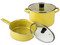 Batería de Cocina Cinsa Praktica, 12 Piezas, acero vitrificado, color Lima Bay.