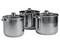 Set Ollas Profundas Queen Sense de 6 piezas con tamaños de 22, 24 y 26 cm AI SOA025-00