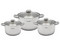 Set Ollas Queen Sense de 6 piezas con tamaños de 22, 24 y 26 cm AI SOA026-00