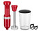 Batidora de Inmersión KitchenAid 7KHBV53MPA, 180W, Incluye Vaso de 0.7L. Color Rojo.