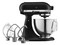 Batidora Deluxe KitchenAid KSM97BM, 10 Velocidades, 4L, Color Negro. 