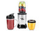 Licuadora Magic Bullet H-9519, Cuchillas de Acero, 3 Vasos. Color Plata.