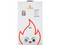 Boiler de paso GaxEco ECO12000 NAT, gas natural, 12L, color blanco.