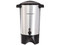 Cafetera Hamilton Beach 40515R, 45 Tazas, Acero Inoxidable, Medidor de Agua, Auto Apagado. Color Plata.