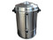 Cafetera Percoladora TURMIX PER100, 100 Tazas, Acero Inoxidable, Medidor de Agua, Auto Apagado. Color Plata.