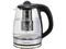 Hervidor de Agua Tauros WONDER de 1000W, 1.8L, Color Negro.