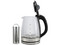 Hervidor de Agua Tauros WONDER de 1000W, 1.8L, Color Negro.
