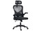 Silla para Oficina Flux Base EC343HR, Reposabrazos Abatibles, Soporta hasta 100Kg, Color Negro. (Caja abierta)