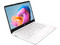 Laptop HP 14-dq0052dx: 
Procesador Intel Celeron N4120 (hasta 2.6 GHz), 
Memoria de 4GB DDR4, 
eMMC de 64GB, 
Pantalla de 14