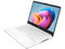 Laptop HP 14-dq0052dx: 
Procesador Intel Celeron N4120 (hasta 2.6 GHz), 
Memoria de 4GB DDR4, 
eMMC de 64GB, 
Pantalla de 14
