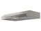 Campana Whirlpool WH7610DD, 76cm, Empotrable, Acero Inoxidable. Color Gris.