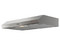 Campana bajo alacena Whirlpool WH7610S, 76cm, Acero inoxidable.