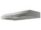 Campana Con Extractor Whirlpool WH7610SS, 76cm, Empotrable, 3 Velocidades, Acero Inoxidable. Color Gris.