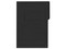Carpeta Pressboard Kyma C/Broche 8cm Tamaño Oficio Negro Paquete C/3