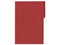 Carpeta Pressboard Kyma C/Broche 8cm Tamaño Oficio Rojo Paquete C/3