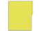 Carpeta Pressboard Kyma con palanca. Tamaño Carta. Color Amarillo.