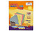 Folder Mapasa Carta Multicolor, Color Amarillo Pastel, Paquete 100.