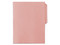 Folder Manila Oxford M750PIN de tamaño carta, color rosa. Paquete con 100 piezas
