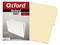 Fólder tamaño oficio Oxford, Paquete de 100 Piezas, Color crema.