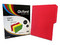 Paquete de Folders Oxford tamaño Carta, 100 piezas, Color Rojo.