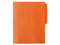 Folder Manila Oxford M763 de tamaño carta, color naranja. Paquete con 25 piezas