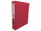 Carpeta de Cartón Forrada de PVC Techmakro ESCA0121, Tamaño Carta, Cartón Forrado de PVC, Color Vino.