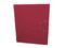 Carpeta de Cartón Forrada de PVC Techmakro ESCA0121, Tamaño Carta, Cartón Forrado de PVC, Color Vino.