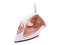 Plancha de Vapor Ligera Oster GCSTBS3801, Suela Antiadherente, 1200W. Color Rosa/Blanco.