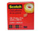 Cinta Scotch 3M 550, 19mm x 33m, Transparente, Adhesiva, 1 Pieza.