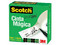 Cinta Adhesiva Scotch 3M Mágica 810, 19mm x 33m, 1 pieza.