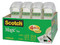 Paquete de Cintas Adhesivas 3M Scotch Magic con Despachador, 4 piezas.