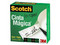 Cinta Adhesiva Scotch 3M Mágica 810, 12mm x 33m, 1 pieza.