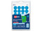 Etiquetas Avery Circulares de 19 mm, Color Azul, (1008 Unidades).