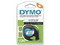 Cinta Dymo LetraTag M91331, Plástico BCA, 1/2