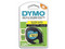 Cinta Dymo LetraTag Hiper Amarillo, Plastificada.