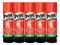 Lápiz Adhesivo Pritt Barra, Pegamento en Barra 42 g, Color Transparente, Paquete de 5 Piezas.