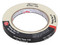 Cinta Adhesiva Masking Tape TUK 110 12mm x 50m, Color Crema, 1 pieza.