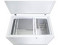Congelador Hisense FC70D6BWX de 7 pies Cúbicos, 189L, 120V, Color Blanco.