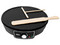 Crepera RCA RC-602 Con Plancha de 28cm, Antiadherente, Control de Temperatura, Accesorios Incluidos. Color Negro.