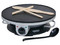 Crepera TURMIX CREP01, Superficie 30 cm, Recubrimiento Antiadherente, 1000 W, Incluye Accesorios.