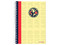 Cuaderno Profesional Dietrix First Class, Pasta Dura, Doble Anillo, 80 Hojas Raya, Club América Modelo Club America Amarillo.