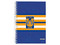 Cuaderno Profesional Dietrix First Class, Pasta Dura, Doble Anillo, 80 Hojas Raya, Club Tigres de la UANL Modelo UANL.