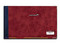 Libro Florete Estrella Tamaño Italiana, 144 hojas, Raya, Color Rojo.