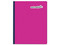 Cuaderno Estrella de 100 Hojas, Cocido, Universitario, Color Rosa.